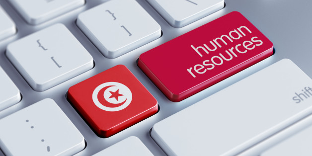 Tunisia High Resolution Human Resources Concept