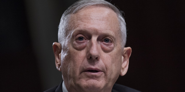 UNITED STATES - JUNE 13: Defense Secretary James Mattis testifies before a Senate Armed Services Committee in Dirksen Building on the Defense Authorization Request for Fiscal Year 2018 and the Future Years Defense Program on June 13, 2017. Chairman of the Joint Chiefs of Staff Gen. Joseph Dunford also appeared. (Photo By Tom Williams/CQ Roll Call)