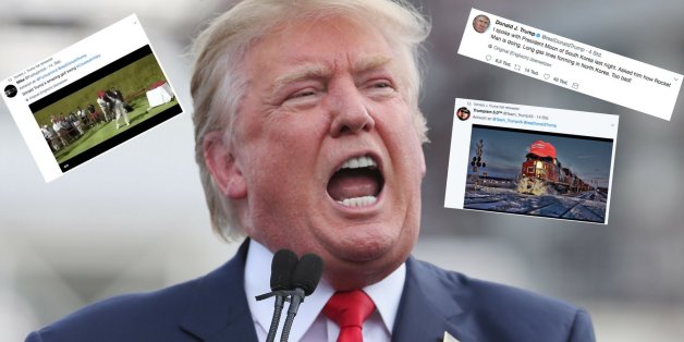 Von Elton John bis zu Gewaltvideo: Trump tobt sich mit wilder Twitter-Tirade aus