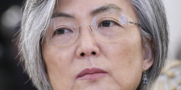 MOSCOW, RUSSIA - AUGUST 25, 2017: South Korea's Foreign Minister Kang Kyung-wha looks on at a meeting with Russia's Foreign Minister Sergei Lavrov. Alexander Shcherbak/TASS (Photo by Alexander Shcherbak\TASS via Getty Images)