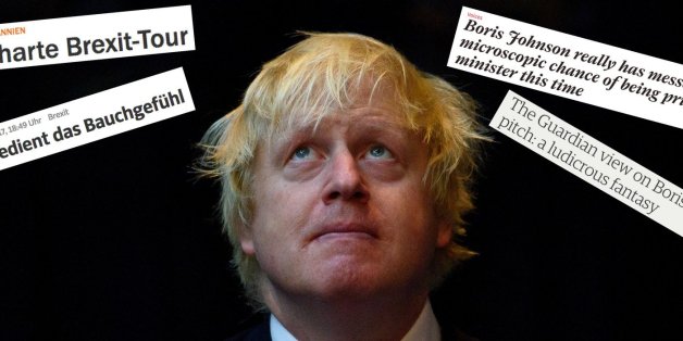 Großbritanniens Außenminister Johnson redet den Brexit schön - und wird von den Medien zerrissen