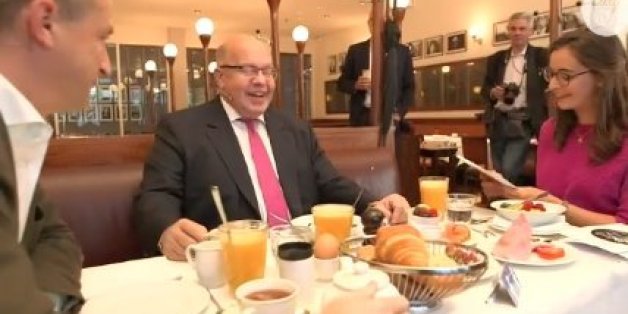 Peter Altmaier beim Interview mit der "Bild"-Zeitung