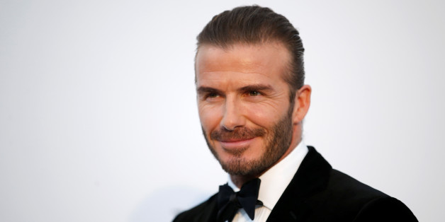 70th Cannes Film Festival â The amfAR's Cinema Against AIDS 2017 event â Photocall Arrivals - Antibes, France. 25/05/2017. David Beckham poses. REUTERS/Stephane Mahe