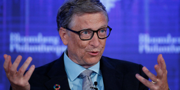 Microsoft co-founder Bill Gates, speaks at the Bloomberg Global Business Forum in New York City, U.S., September 20, 2017. REUTERS/Brendan McDermid