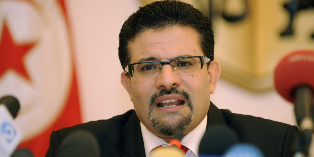 Tunisian Foreign Minister Rafik Abdessalem speaks with journalists during a press conference on August 8, 2012 in Tunis, in which the issue of ousted President Zine el-Abidine Ben Ali's family's foreign assets will be discussed. AFP PHOTO / FETHI BELAID (Photo credit should read FETHI BELAID/AFP/GettyImages)