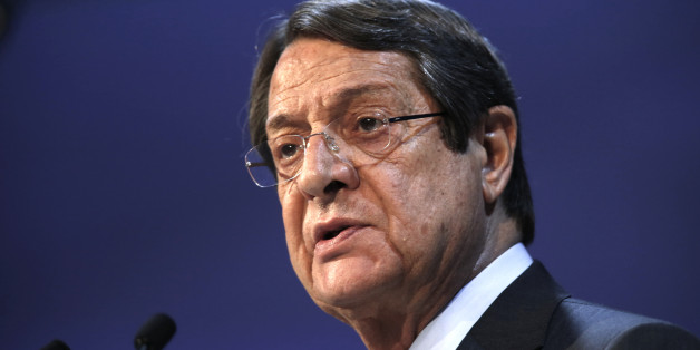 Cyprus' President Nikos Anastasiadis takes part in a European People Party (EPP) summit in St Julian's, Malta, March 30, 2017. REUTERS/Darrin Zammit Lupi
