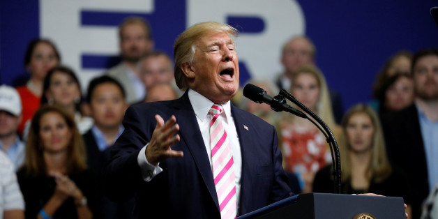 US-Präsident Donald Trump hat am Freitagabend einmal mehr eine wüste Rede gehalten