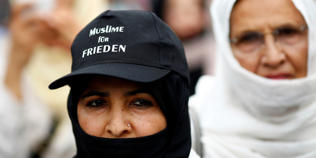 Muslims attend a rally to show solidarity against extremism, in Cologne, Germany June 17, 2017. REUTERS/Thilo Schmuelgen