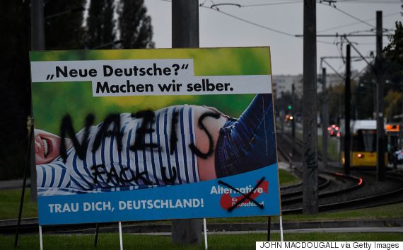 german election poster