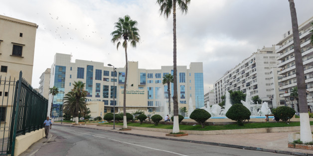 Algiers, Algeria - September 24, 2016: ALGIERS, ALGERIA - SEP 24, 2016 : National institute of music of Algiers. Institute is located near by old city Casbah.