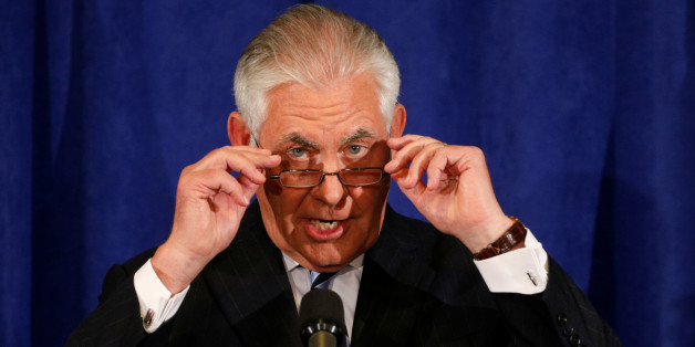 Secretary of State Rex Tillerson holds a press briefing during the U.N. General Assembly in New York, U.S., September 20, 2017. REUTERS/Kevin Lamarque
