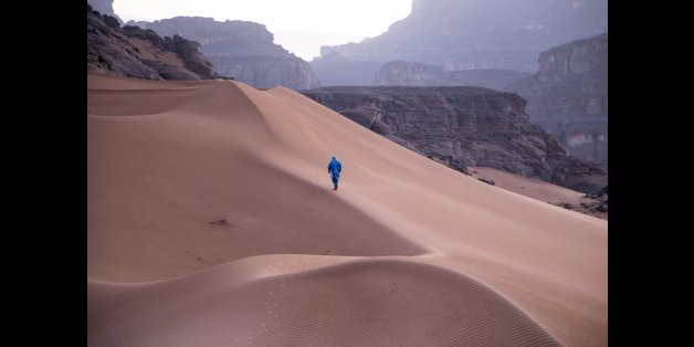 The Algerian Sahara near the borders with Libya and Niger