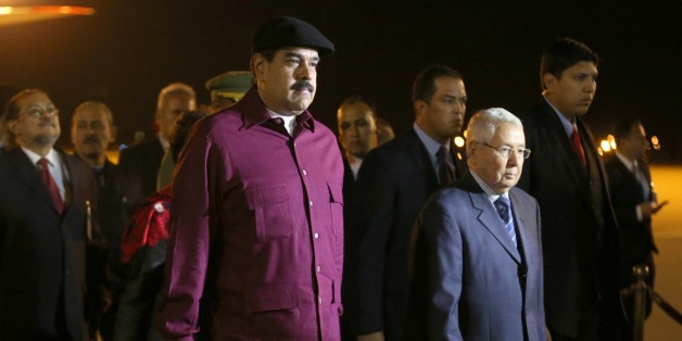 President of Venezuela Nicolas Maduro arrives in Algiers, Algeria, on September 11, 2017. Mr. Maduro has been received by President of National Assembly Abdelkader Bensalah. (Photo by Billal Bensalem/NurPhoto via Getty Images)