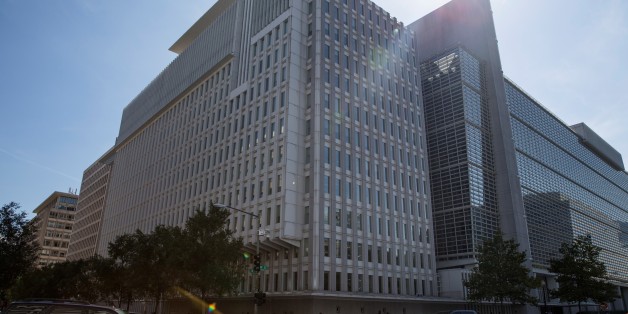 WASHINGTON, USA - AUGUST 26: The World Bank headquarters in Washington, USA on August 26, 2016. (Photo by Samuel Corum/Anadolu Agency/Getty Images)