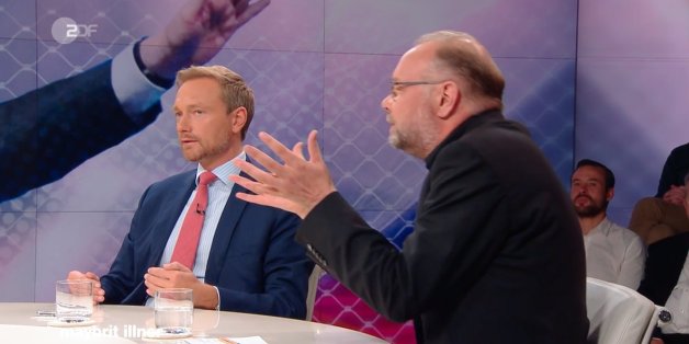 "Das reden Sie sich ein": FDP-Chef Lindner gerät im ZDF mit "Zeit"-Journalist über Flüchtlingspolitik aneinander