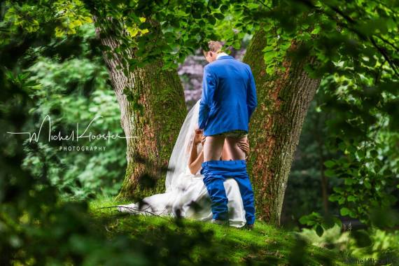 bj in the woods