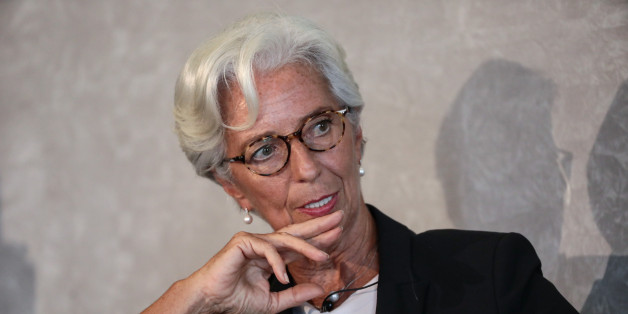Christine Lagarde, managing director of the International Monetary Fund (IMF), pauses during the Bank of England's 'Independence - 20 Years On' conference at Fishmongers' Hall in the City of London, U.K., on Friday, Sept. 29, 2017. The conference marks two decades of independence from the government. Photographer: Simon Dawson/Bloomberg via Getty Images