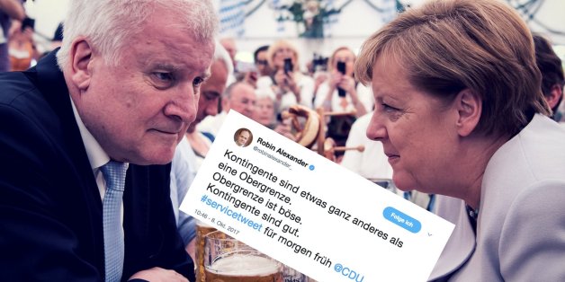 "Obergrenze böse, Kontingent gut": Politiker und Journalisten spotten über Unions-Kompromiss