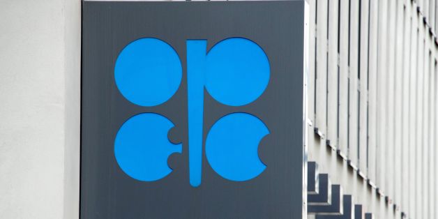 The Organization of the Petroleum Exporting Countries (OPEC) logo is pictured at OPEC's headquarters in Vienna, on September 22, 2017. / AFP PHOTO / JOE KLAMAR (Photo credit should read JOE KLAMAR/AFP/Getty Images)