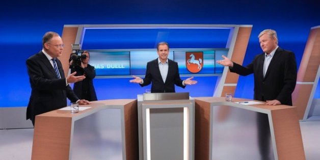 TV-Duell in Niedersachsen: SPD-Mann Weil gerät bei einer entscheidenden Frage ins Schwimmen