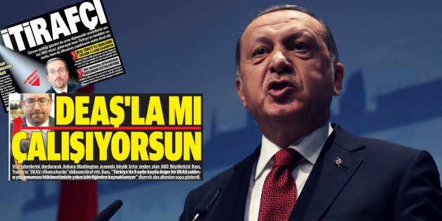 "Die USA drohen uns mit dem IS": Türkische Medien werfen dem US-Botschafter eine Verschwörung vor