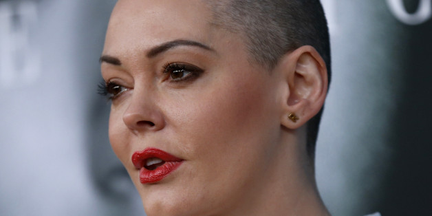 Actress Rose McGowan poses at the premiere for the television movie "Confirmation" in Los Angeles, California March 31, 2016. REUTERS/Mario Anzuoni