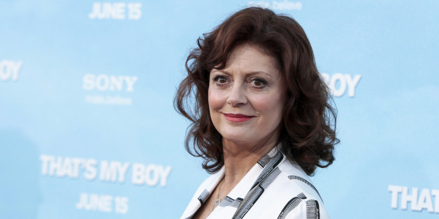 Cast member Susan Sarandon arrives for the premiere of "That's My Boy" in Los Angeles, California June 4, 2012. REUTERS/Bret Hartman (UNITED STATES - Tags: ENTERTAINMENT)