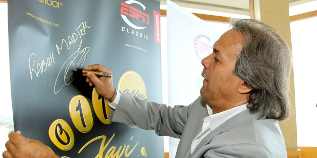 MONACO - OCTOBER 09: Rabah Madjer attend the Golden Foot awards previews on October 9, 2011 in Monaco, Monaco. (Photo by Marco Luzzani/Getty Images for Golden Foot)
