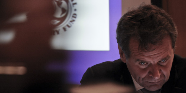 International Monetary Fund (IMF) deputy director, Poul Thomsen, gives a press conference to present the results of the second evalution of the IMF rescue program in Lisbon on November 16, 2011. AFP PHOTO / PATRICIA DE MELO MOREIRA (Photo credit should read PATRICIA DE MELO MOREIRA/AFP/Getty Images)
