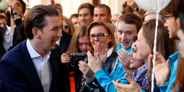 Die ÖVP mit Spitzenkandidat Sebastian Kurz liegt in den Umfragen deutlich vorne