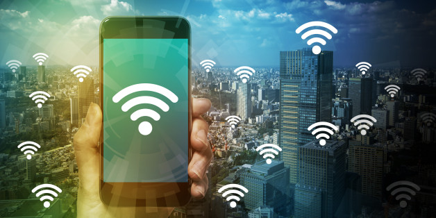 smart phone and wireless communication, internet of things, abstract image visual