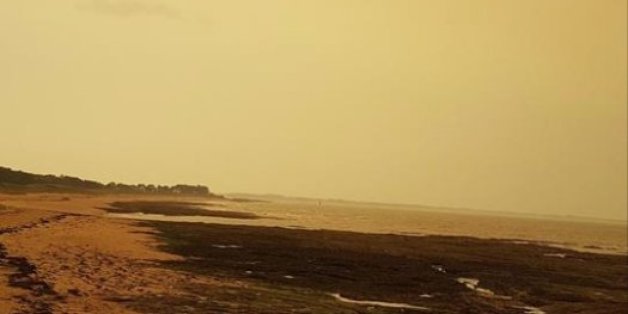 Quand le sable du Sahara fait changer de couleur le ciel de la Bretagne