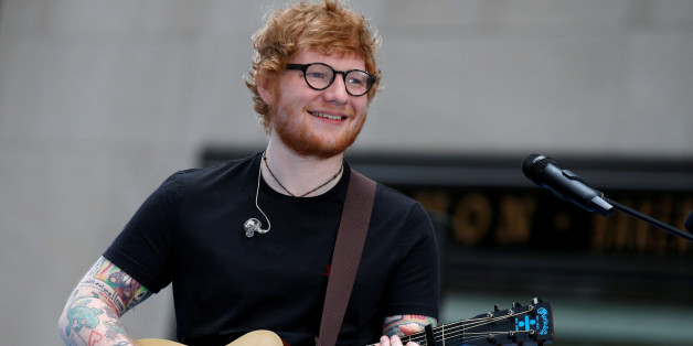 Singer Ed Sheeran performs on NBC's 'Today' show in New York City, U.S., July 6, 2017. REUTERS/Brendan McDermid