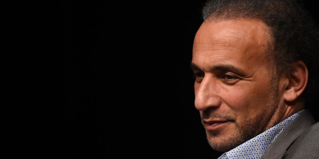 Swiss Islamologist Tariq Ramadan takes part in a conference on the theme 'Live together', on March 26, 2016 in Bordeaux. / AFP / MEHDI FEDOUACH (Photo credit should read MEHDI FEDOUACH/AFP/Getty Images)