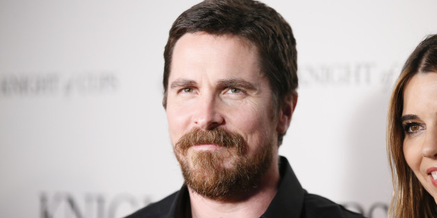 Cast member Christian Bale poses at the LA premiere of the film "Knight of Cups" in Los Angeles, March 1, 2016. REUTERS/Danny Moloshok