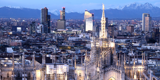 Milan Cathedral, amazing Church in Gothic style.