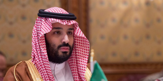 RIYADH, SAUDI ARABIA - APRIL 19: (----EDITORIAL USE ONLY MANDATORY CREDIT - 'BANDAR ALGALOUD / SAUDI KINGDOM COUNCIL / HANDOUT' - NO MARKETING NO ADVERTISING CAMPAIGNS - DISTRIBUTED AS A SERVICE TO CLIENTS----) Defense Minister of Saudi Arabia Mohammad Bin Salman Al Saud meets United States Secretary of Defense, James Mattis (not seen) in Riyadh, Saudi Arabia on April 19, 2017. (Photo by Bandar Algaloud / Saudi Kingdom Council / Handout/Anadolu Agency/Getty Images)