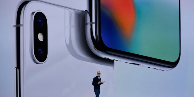 CUPERTINO, CA - SEPTEMBER 12: Apple CEO Tim Cook makes speech during the Apple launch event on September 12, 2017 in Cupertino,California. Apple Inc. unveiled its new iPhone 8, iPhone X, iPhone 8 Plus, and the Apple Watch Series 3 at the new Apple Park campus. (Photo by Qi Heng/VCG via Getty Images)