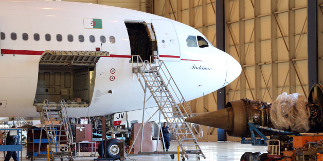 The room service for maintenance planes of Air Algeria in Algiers Airport Houari on 24 April 2016 The transport network is central to realising Algeria's economic growth potential.(Photo by Billal Bensalem/NurPhoto via Getty Images)