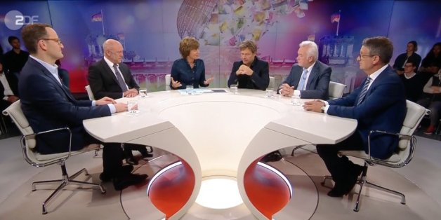Bei "Maybritt Illner" führen Politiker ihre Konflikte der Jamaika-Gespräche fort - mit einer Ausnahme