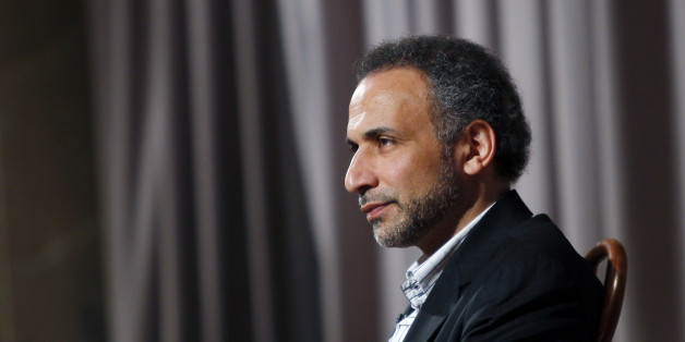 Author Tariq Ramadan is seen during an interview with Reuters in New York April 8, 2010. Ramadan, a Swiss citizen of Egyptian origin who was born in Switzerland, has written extensively on Western Muslims and on Islam. He is president of the thinktank European Muslim Network in Brussels and teaches at Britain's Oxford University. REUTERS/Mike Segar (UNITED STATES - Tags: MEDIA POLITICS RELIGION SOCIETY)