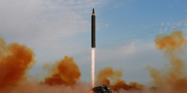 North Korean leader Kim Jong Un (not pictured) guides the launch of a Hwasong-12 missile in this undated photo released by North Korea's Korean Central News Agency (KCNA) on September 16, 2017. KCNA via REUTERS ATTENTION EDITORS - THIS PICTURE WAS PROVIDED BY A THIRD PARTY. REUTERS IS UNABLE TO INDEPENDENTLY VERIFY THIS IMAGE. NO THIRD PARTY SALES. SOUTH KOREA OUT. TPX IMAGES OF THE DAY