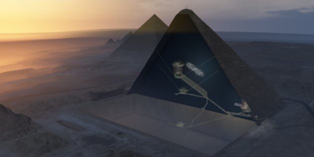 Dans la pyramide de Khéops, des chercheurs ont découvert un énorme "vide" caché