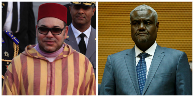 Le roi reçoit le président de la commission de l'Union africaine, en visite au Maroc