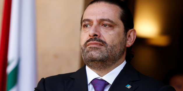 Lebanon's Prime Minister Saad al-Hariri is seen at the governmental palace in Beirut, Lebanon October 24, 2017. Picture taken October 24, 2017. REUTERS/Mohamed Azakir