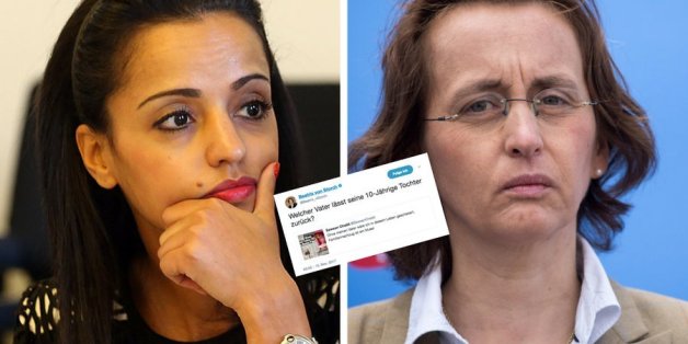 AfD-Politikerin von Storch greift den Vater von SPD-Frau Chebli an - die findet die passende Antwort