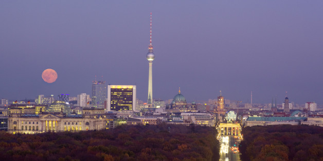 Die Skyline von Berlin