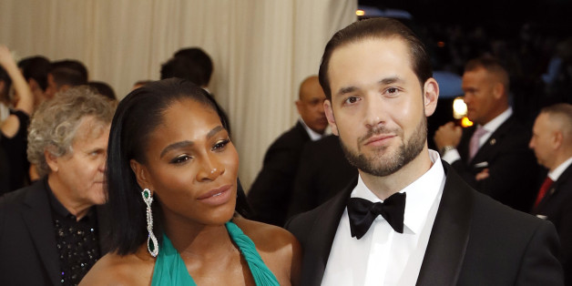 Metropolitan Museum of Art Costume Institute Gala - Rei Kawakubo/Comme des Garcons: Art of the In-Between - Arrivals - New York City, U.S. - 01/05/17 - Serena Williams and Alexis Ohanian. REUTERS/Lucas Jackson