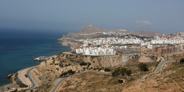 A view shows Morocco's northern town of Al-Hoceima on the Mediterranean coast, May 31, 2017. Protesters are expected to demonstrate Wednesday night in Al-Hoceima, where a fishmonger was crushed to death inside a garbage truck in October 2016 as he tried to retrieve fish confiscated by police. REUTERS/Youssef Boudlal