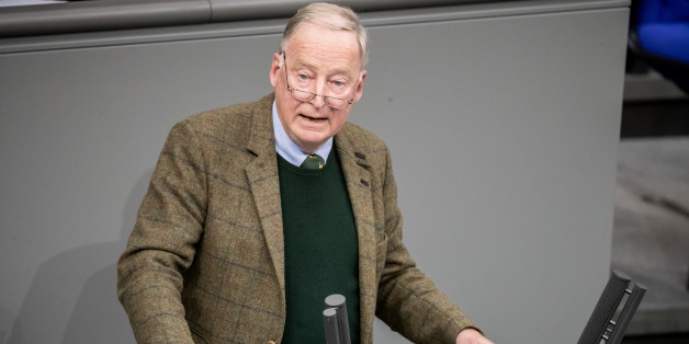 AfD-Mann Gauland hält seine erste Rede vor dem Bundestag – und wird sofort ausgebuht